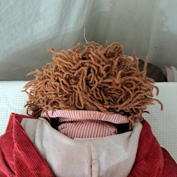 2000 Heritage Mint Sweet and Innocent Collection Cuddle Me Babies Boy Bibbs 21" - Picture 11 of 12